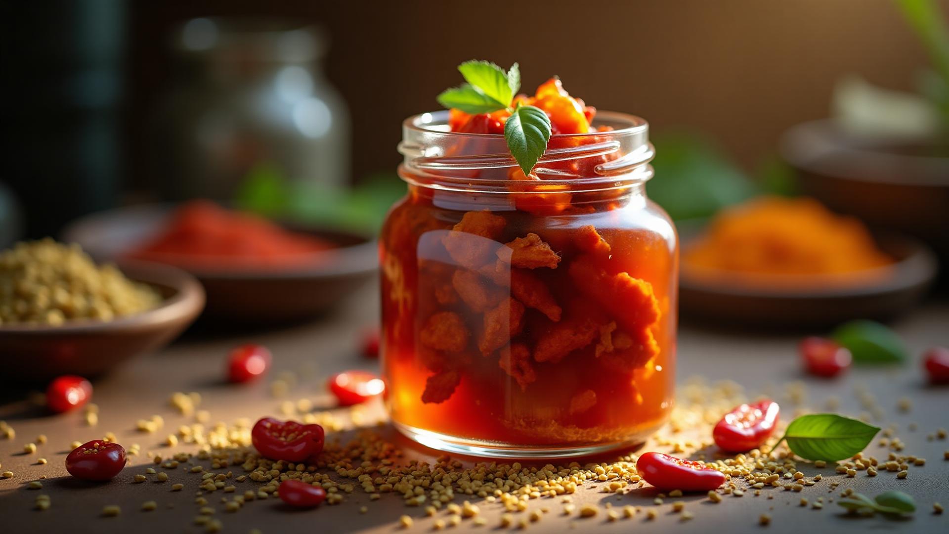 Halal Achar Background